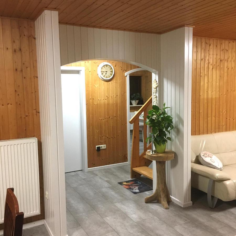 Kranich-Holzferienhaus 'Kleine Auszeit' Rehden Exteriör bild