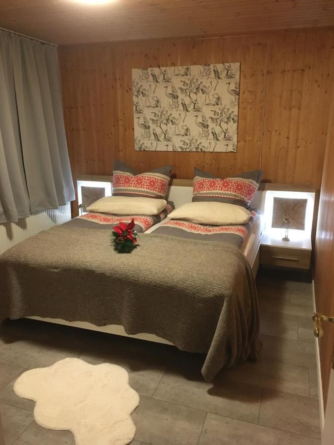 Kranich-Holzferienhaus 'Kleine Auszeit' Rehden Exteriör bild