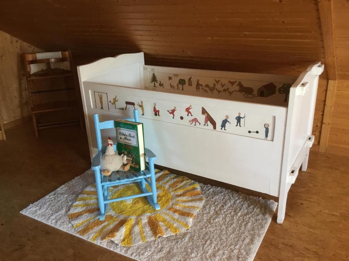 Kranich-Holzferienhaus 'Kleine Auszeit' Rehden Exteriör bild